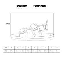 Load image into Gallery viewer, Walko Montague Sandals Army