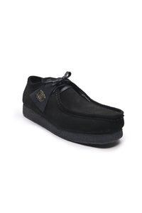Kluska Full Black Genuine Suede Leather