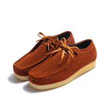 Load image into Gallery viewer, Kluska Tan Genuine Suede Leather
