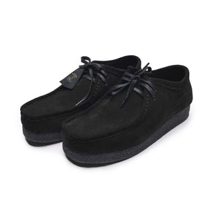 Kluska Full Black Genuine Suede Leather