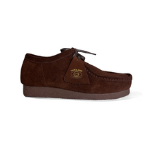 Load image into Gallery viewer, Kluska Chocolate Genuine Suede Leather
