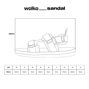 Walko Montague Sandals Army